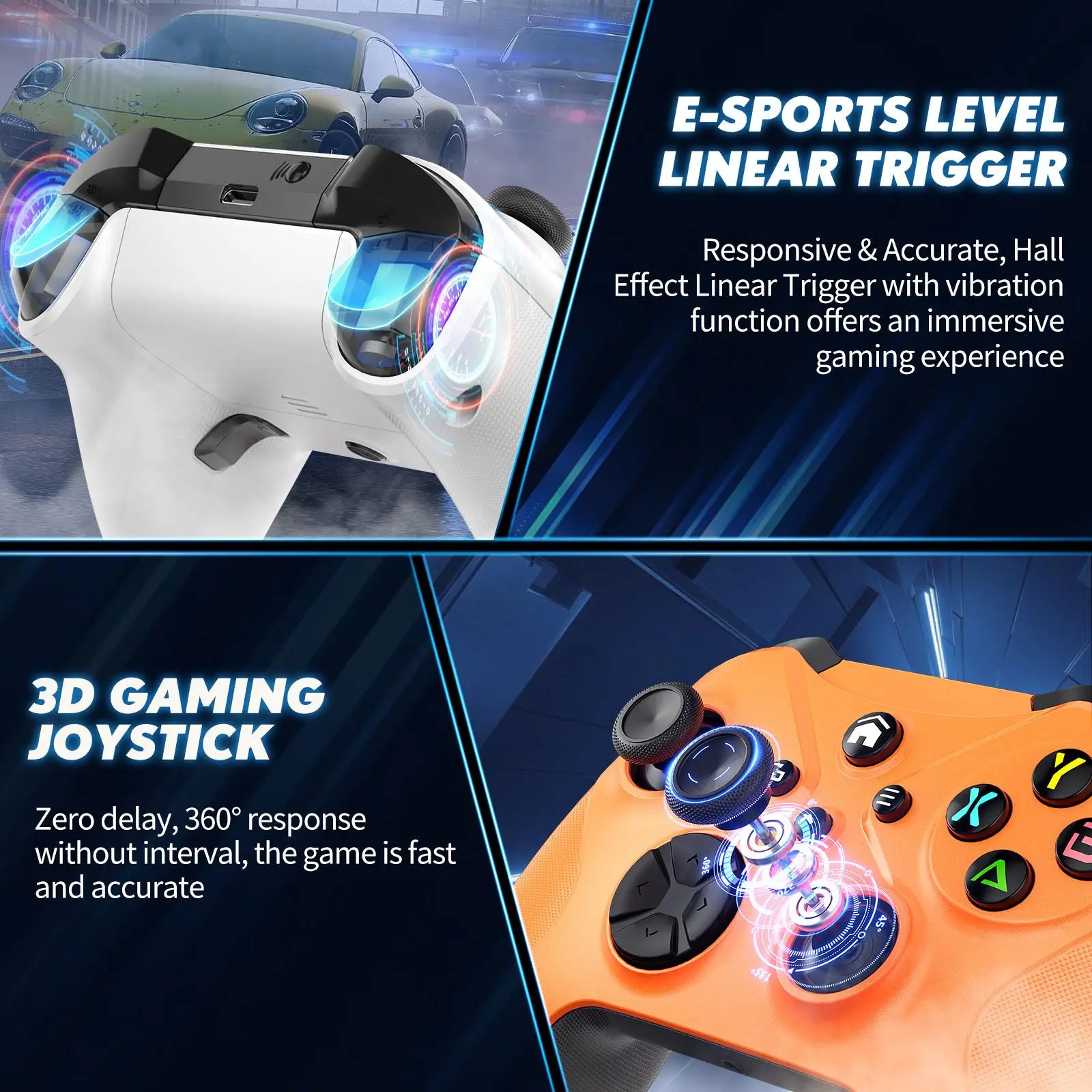Xbox One Wireless Controller Pro, Multi-Platform Gamepad for Xbox One/PC/Android/iOS with Turbo, Macro & Dual Vibration, Bluetooth/USB-C/WiFi Connectivity - TikTok Shop Xbox One Wireless Controller Pro, Multi-Platform Gamepad for Xbox One/PC/Android/iOS with Turbo, Macro & Dual Vibration, Bluetooth/USB-C/WiFi Connectivity - TikTok Shop