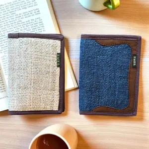 Hemp Passport Cover – Eco-Friendly Travel Wallet with Card Slots
