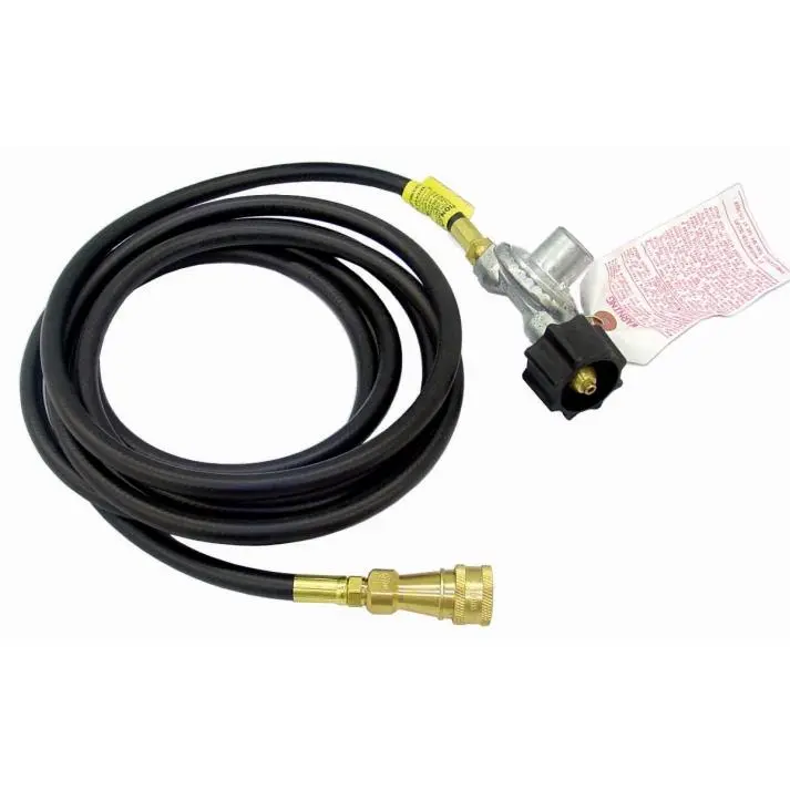 Enerco - Mr Heater 12ft. Hose With Regulator & Quick Disconnect For Big Buddy Heat, Lpg Gas, 12-Foot