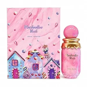 Paris corner perfume | Women's Marshmallow Blush Pink EDP Spray - Paris Corner 3.4oz Sweet Romantic Floral Strawberry Scent, Long-Lasting Women's Fragrance Women Perfume