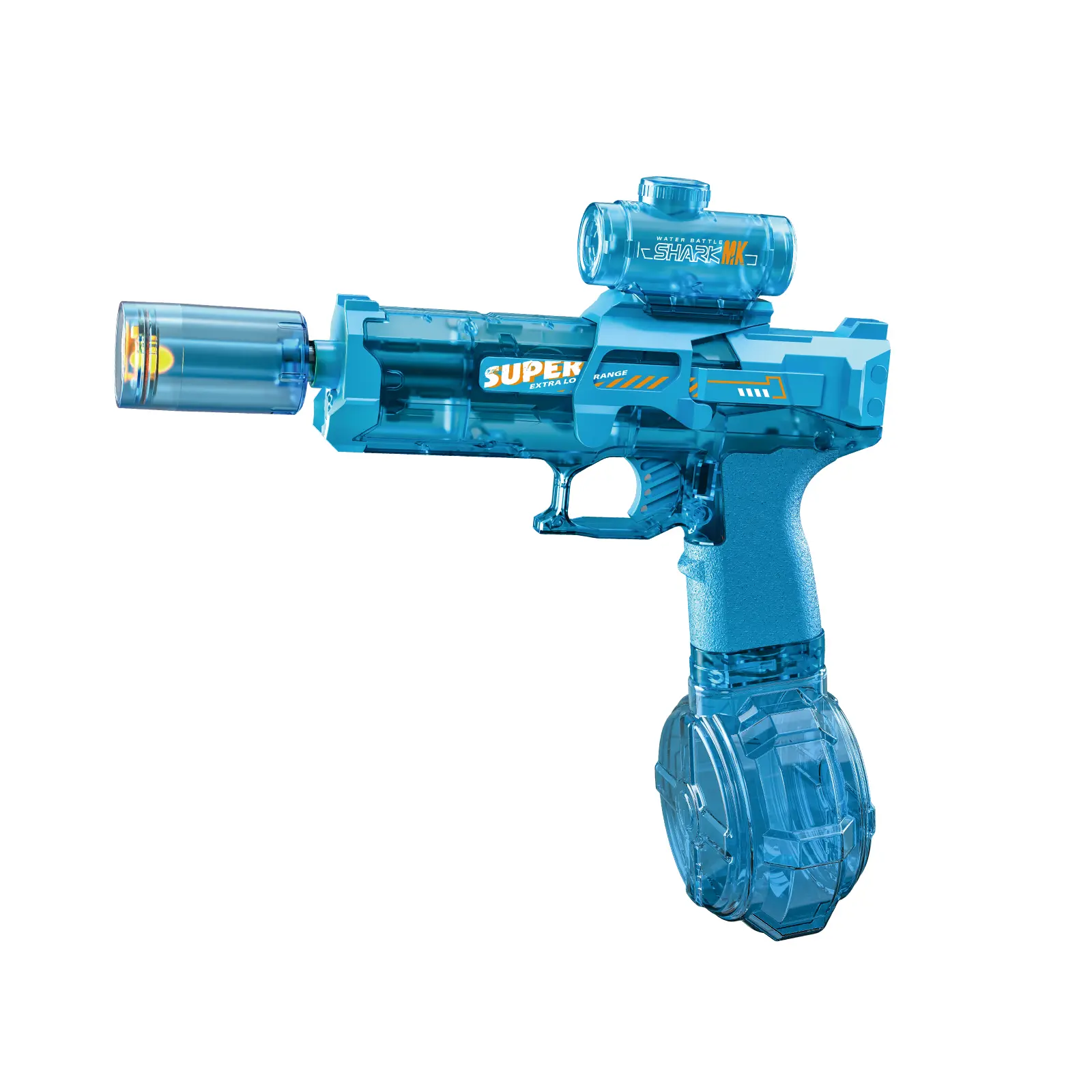 Ultimate Battle Powerful Electric Water Gun, Water Blaster Automatic Squirt Gun with Glowing Muzzle 320cc High Capacity, Up to 32 FT Range, Outdoor Summer Party Toy OutdoorFun for Adults &Kids Toys #Summervibes sound effect