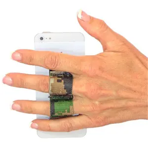212 MAIN Lazy-Hands Adhesive Cellphone Grip - Includes Loop, Compatible with Cellphone, Mobile & Most Devices, Camouflage Design, Phone Accessory, Tech Accessory