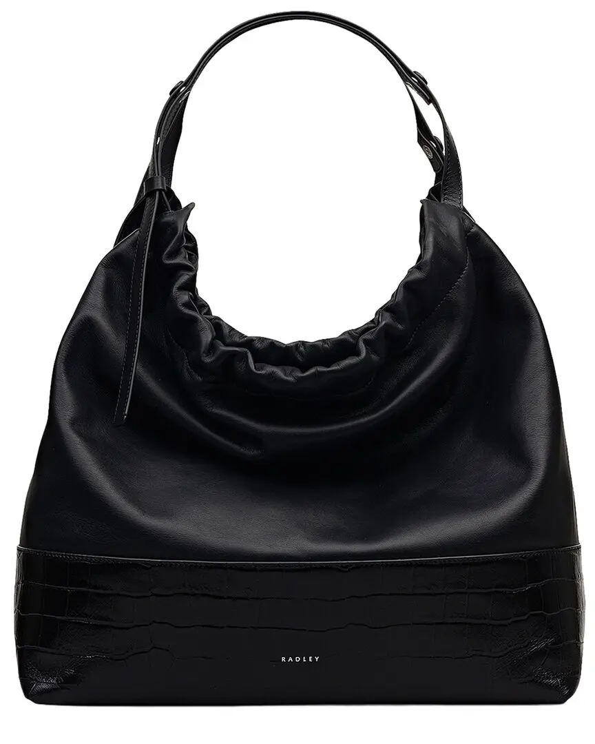 Radley London The Portobello Large Drawstring Leather Shoulder Bag