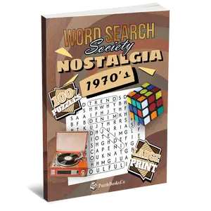 Word Search Society - 1970's Nostalgia [Large Print]