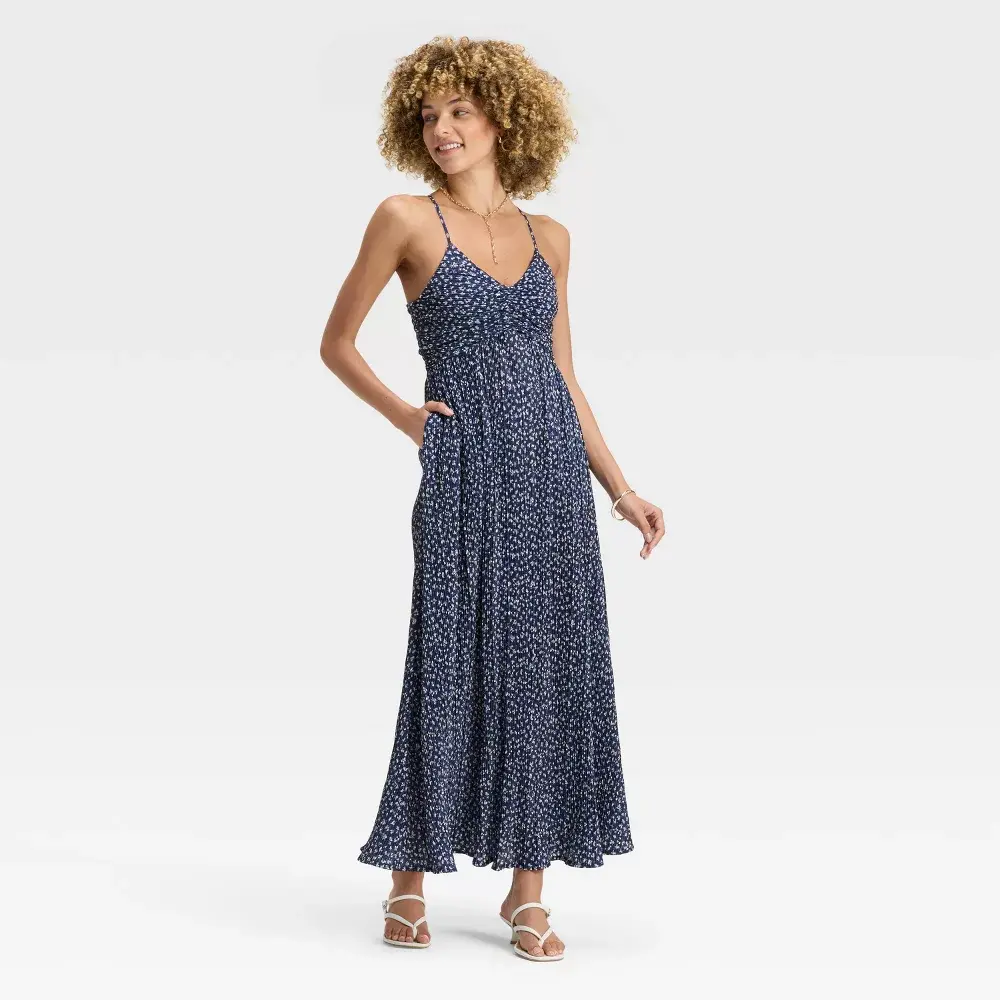knit dress maxi Women's Maxi Dress Knit Off-shoulder Sweater Polyester by Naked Wardrobe, Taupe / S