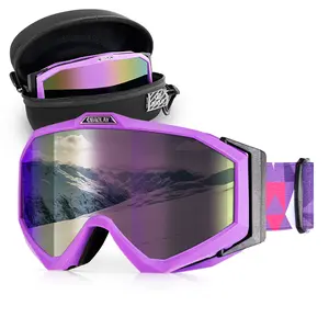 Outdoor 100% Goggles Off-Road Motorcycle Goggles ，for kid ，Anti-Fog UV400 Protection OTG FitDustproof Ski Goggles for Winter Sports