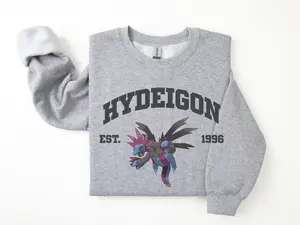 Hydreigon Sweatshirt, Pkm Characters Sweatshirt, Anime Shirt