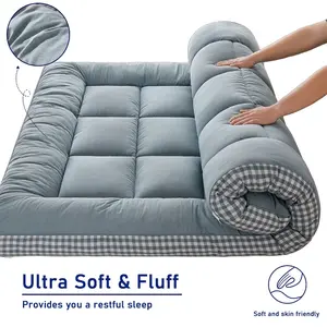 Ultra Soft 3D Mattress, Thickened Soybean Bagel Bed, Dual Use Foldable Design, Breathable Anti-Mite, Suitable for Dorms & Apartments, High Quality Mattress