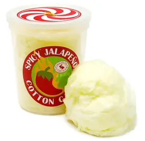 Chocolate Storybook Spicy Jalapeno Cotton Candy - 1.75 oz Each, Made in USA, Soft Fluffy Sweet Treat