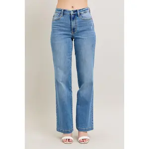 Judy Blue Full Size High Waist Straight Jeans Plus Size