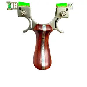 Wholesale stainless steel slingshots for adults, flat rubber band quick-release alloy slingshots, new precision slingshot targets