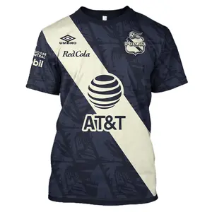Personalise Liga MX Club Puebla 2020/21 Third Jersey T-Shirt