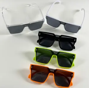 Designer Sunglasses Oversized Frame for Beach / Influencer / Modeling Adult Size green square