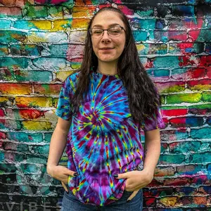 Galaxy Vortex Tie Dye Unisex T-Shirt