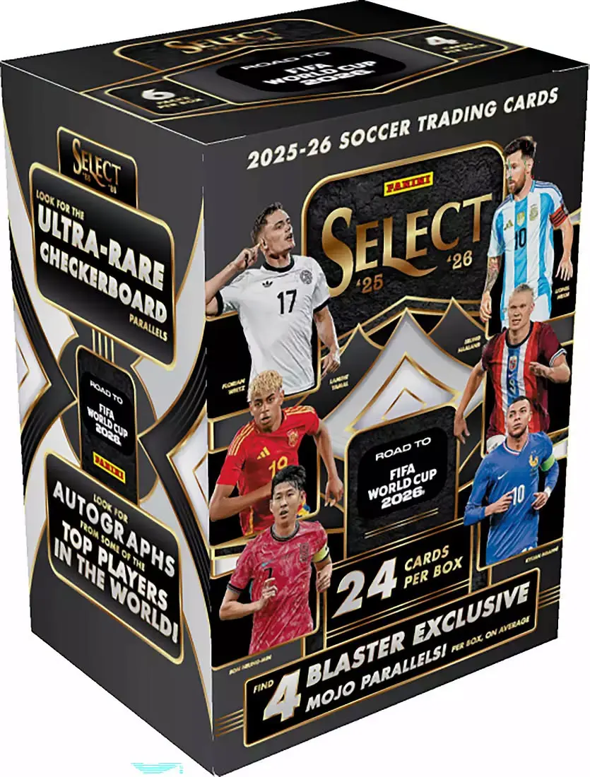 2025-26 Panini Select Road to FIFA World Cup soccer blaster boxes