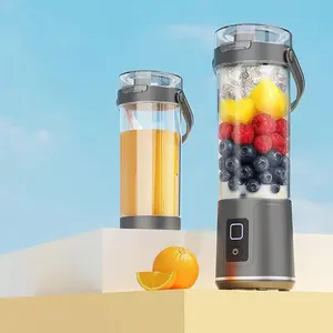 50W Portable Electric Blending Machine Rechargeable Cordless Juicer Powerful Cup 600ml for Smoothie Food Mixing Multifunctional Travel