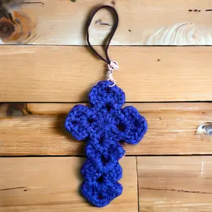Prayer Cross Phone Charm