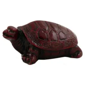 Hong Tze Mini Longevity Turtle Statue, Turtle Shape Healthy Symbol Home Decor Ornament, Home Supplies Figurine
