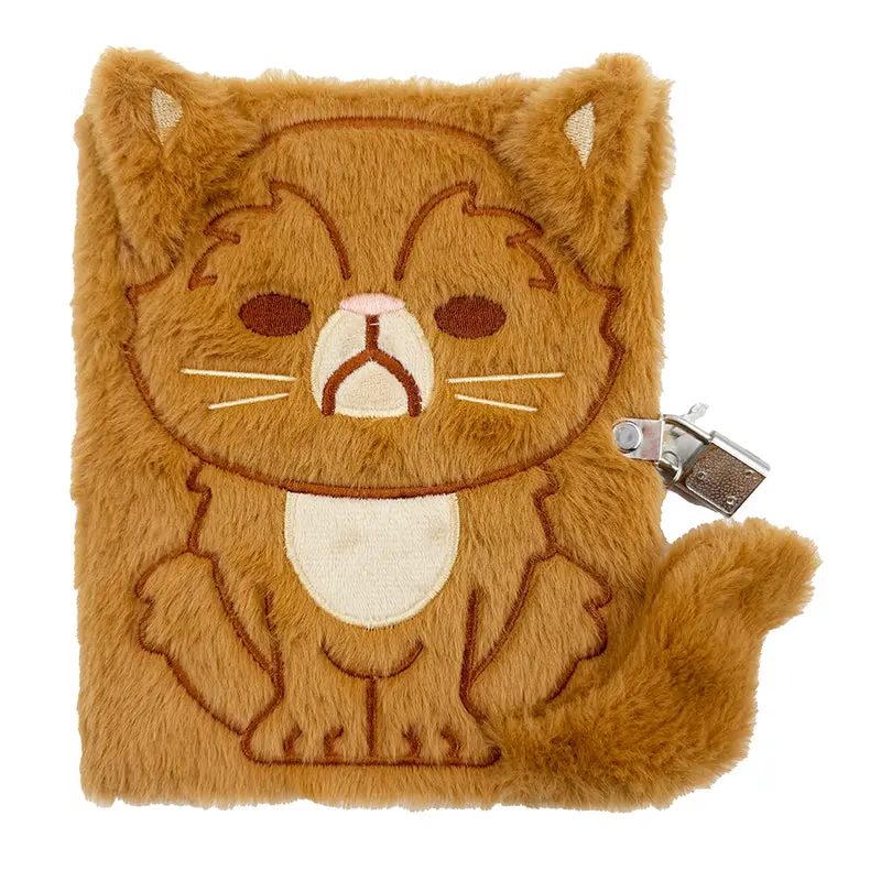 Harry Potter: Crookshanks Plush Lock & Key Diary