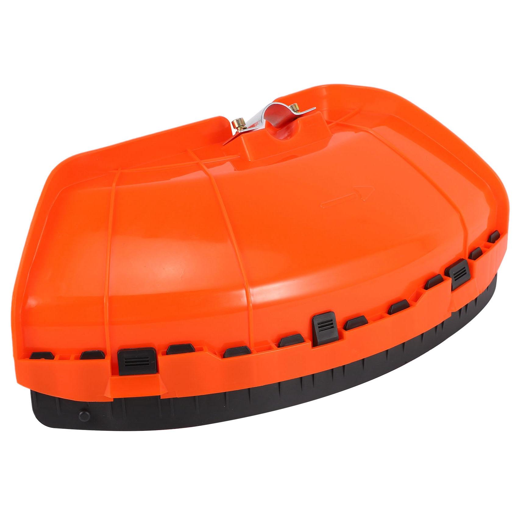 Universal Brush Cutter Shield Lawn Mower Guard Lightweight Plastic Grass Trimmer Blade Protector Cover For 26mm/28mm