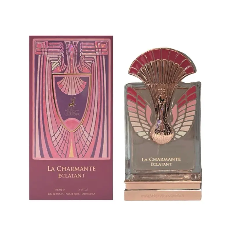 Maison Alhambra La Charmante Éclatant for Unisex Eau de Parfum Spray, 3.4 Ounce Lattafa Fragrances Rose