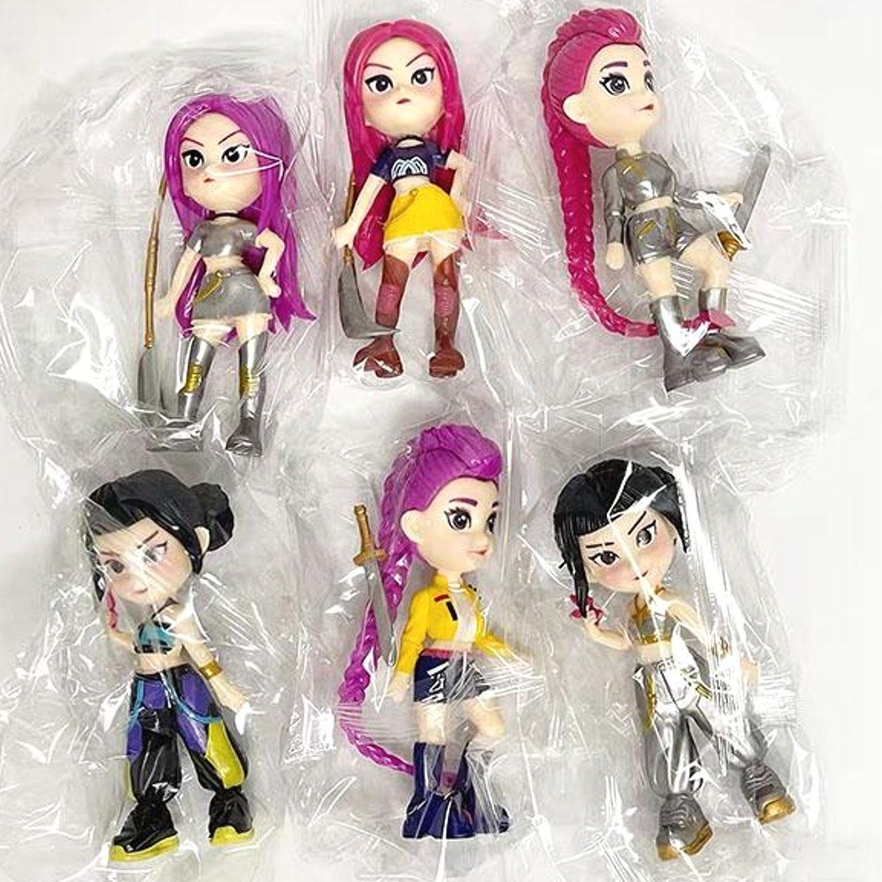 6-Piece Figurine Set（bagged） – Anime Model Toy Decorations, perfect for home collections and office desk display. An excellent gift choice for Christmas and New Year.