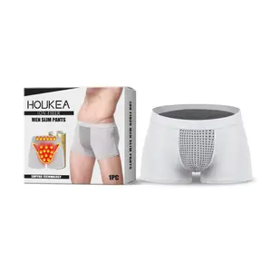 Houkea Men's Slim Fit Boxer Briefs, Breathable Soft & Comfortable Fashion Underwear