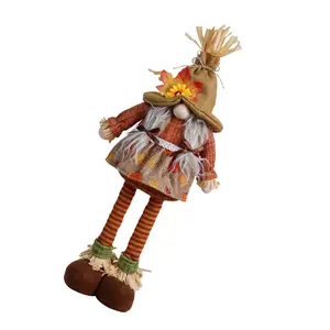 Seasonal Rudolf Gnomes Decor for Thanksgiving and Photo Props