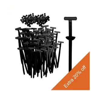 100Pcs Heavy Duty Self-Locking Nylon Cable Ties Multipurpose Zip Ties for Car Repair & Organization Tools