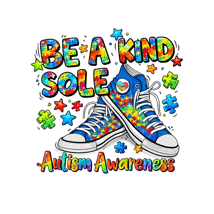 AUS16 Be a Kind Sole Autism Awareness 