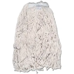 212 MAIN Durable Long-Lasting Heavy-Duty Cotton Mop Head - 32oz Janitorial Cotton Yarn Mop Head for Chemical Mopping (Model 01323)