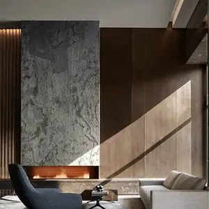 Yantra - SlateFlex Decorative Stone Veneer - Lightweight & Waterproof Natural Slate Panels for Interior and Exterior Design