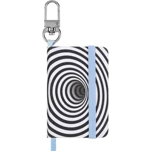 Moleskine Limited Edition Alice’s Adventures in Wonderland Collectible Mini Notebook Charm, Plain Pages, with Keychain Attachment