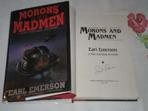 USED-Morons and Madmen: A Mac Fontana Mystery by Earl W. Emerson (Hardcover)
