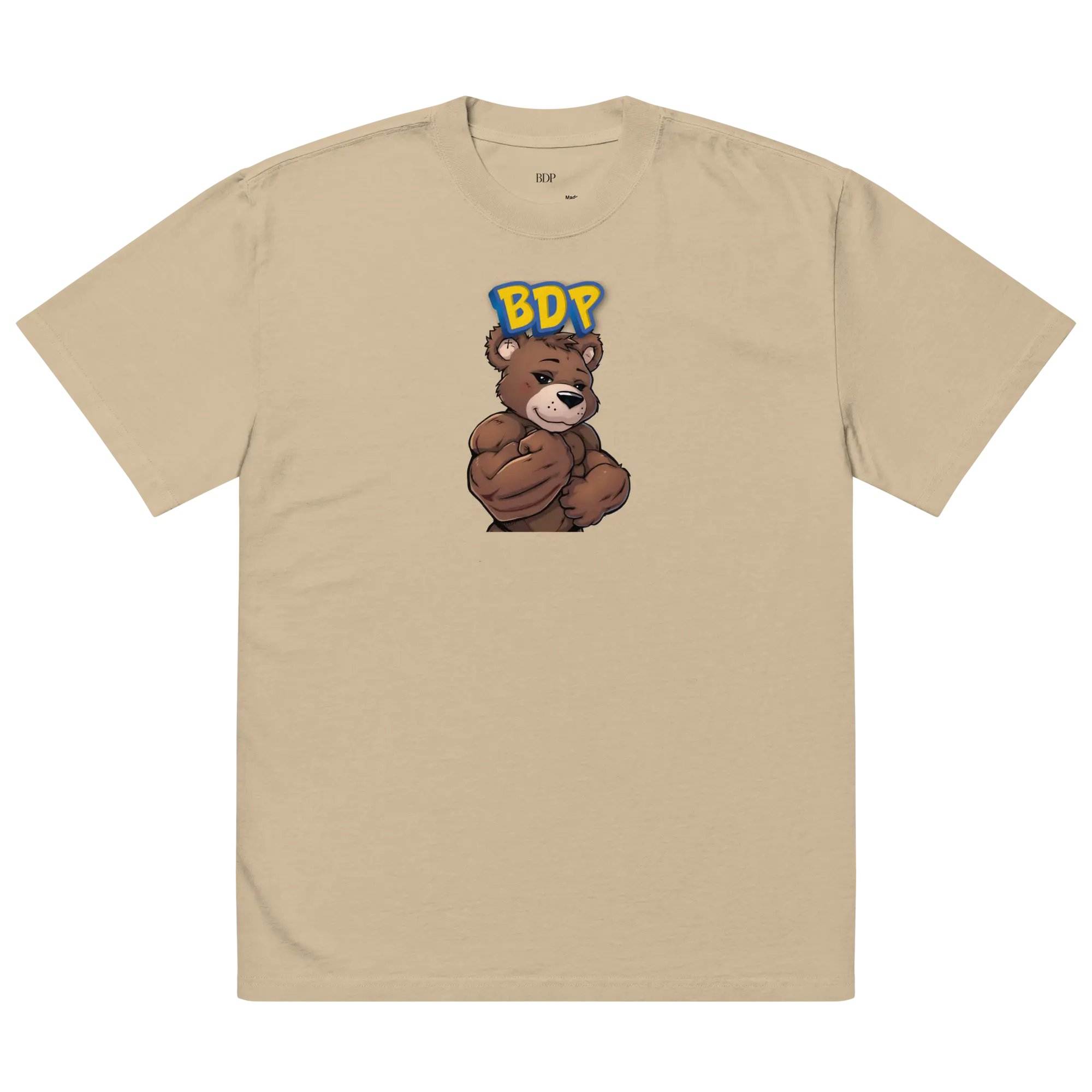 Tuff Teddy oversized t-shirt
