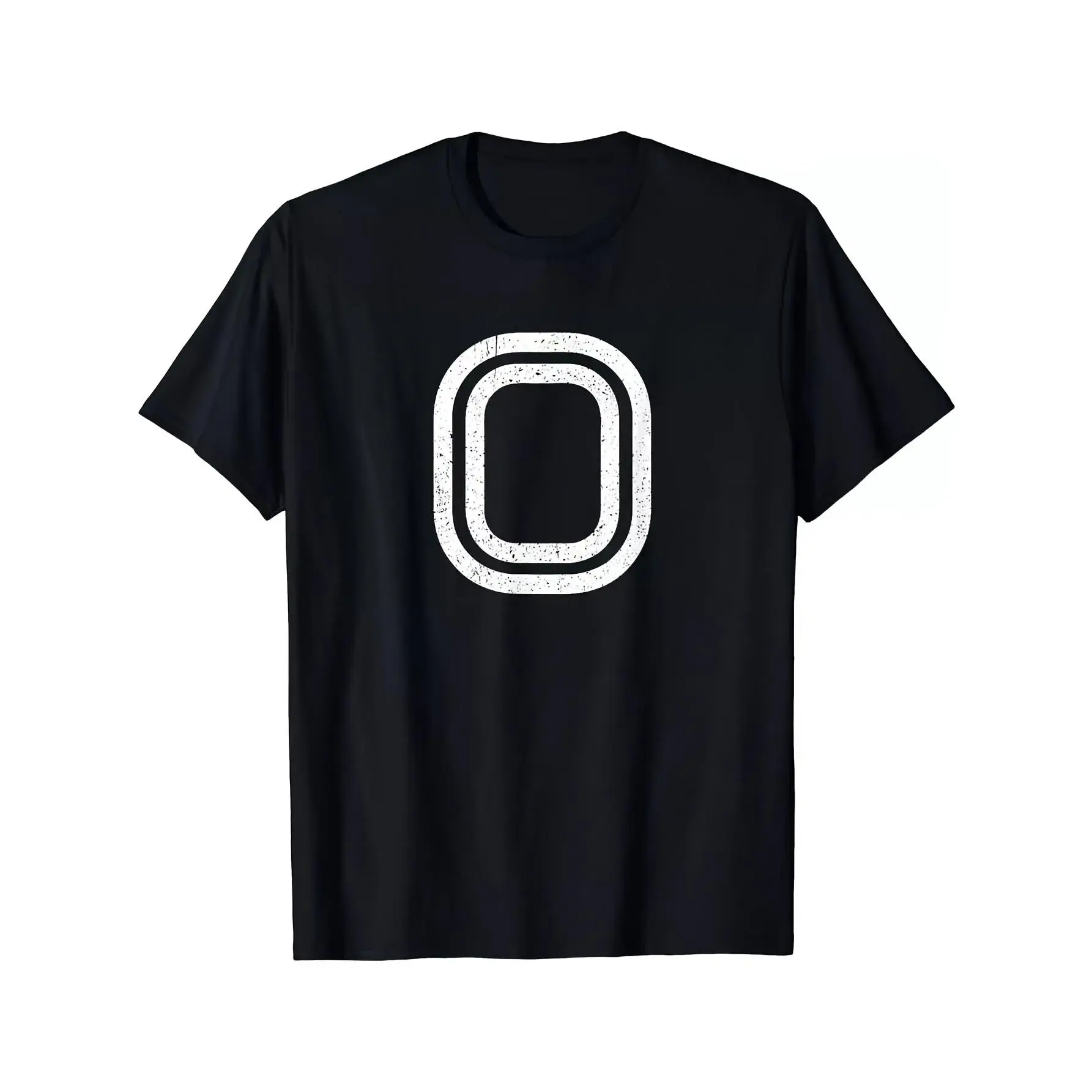 Overtime Elite Basketball T-Shirt for Men & - 25 Relaxed Fit Unisex Tee with Bold 'O' Logo Print, Soft Breathable Casual swear, Black & White Crew Neck Shirt (S-XXXL) - Ideal for Gifts, Outdoor, and Casual Attire