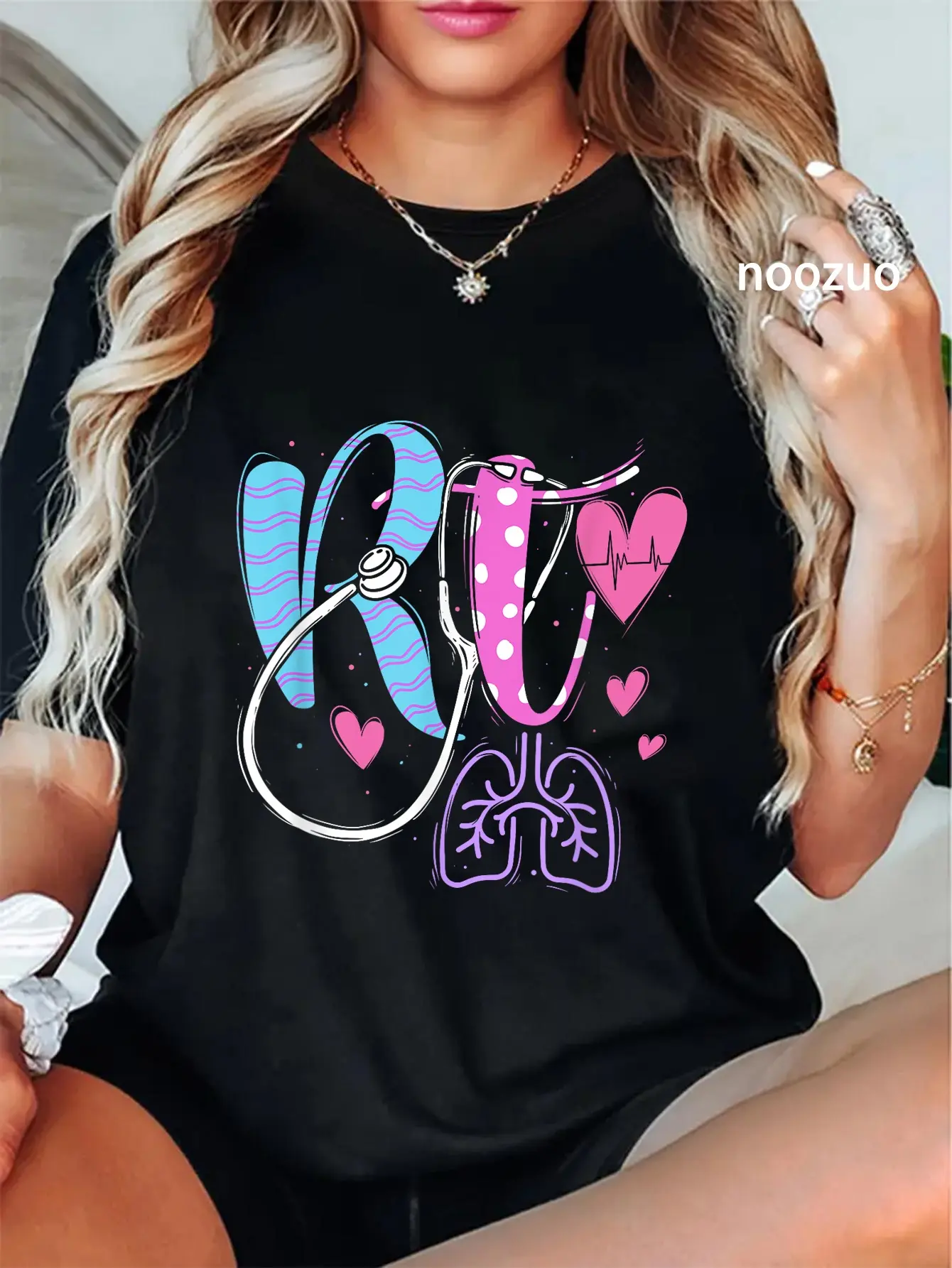 100% Cotton RT - Respiratory Therapist Therapy Medical Practitioner T-Shirt