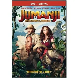 USED-Jumanji: Welcome to the Jungle (DVD)