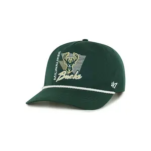 Youth '47 Brand Hitch Splint Milwaukee Bucks Snapback Hat