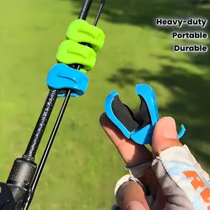 5-Piece Fishing Rod Holder Set | Heavy-Duty Storage with Sturdy Handle | Portable for Beach, Lake & Ocean Fishing | Durable PVC, Compact Design | Multiple Colors | For Pros & Beginners