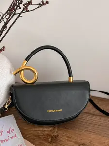 Trendy Half-Circular Bag, Modern High-End Handbag, Commuter Chic Crossbody Bag, Stylish and Elegant, Perfect for Daily Use