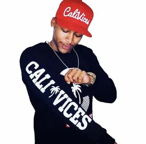 Blk Varsity C Logo Crewneck Sweater