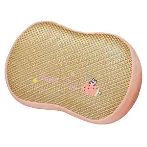 Summer Ice Vine Mat Memory Foam Cat Belly Pillow, Student Desk Nap Pillow, Office Lunch Break Pillow, Small Hug Pillow