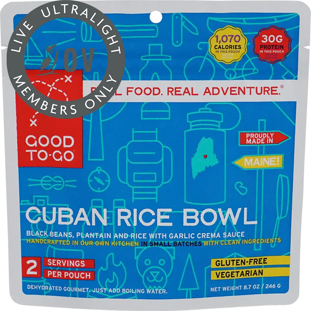 Good To-Go Backpacker Meals