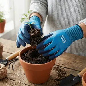 Garden Gloves Anti-Stab Waterproof, Pruning & Planting Tools, Durable Gardening Accessories for Gardeners, Essential Gardening Supplies, Multi Purpose Glove