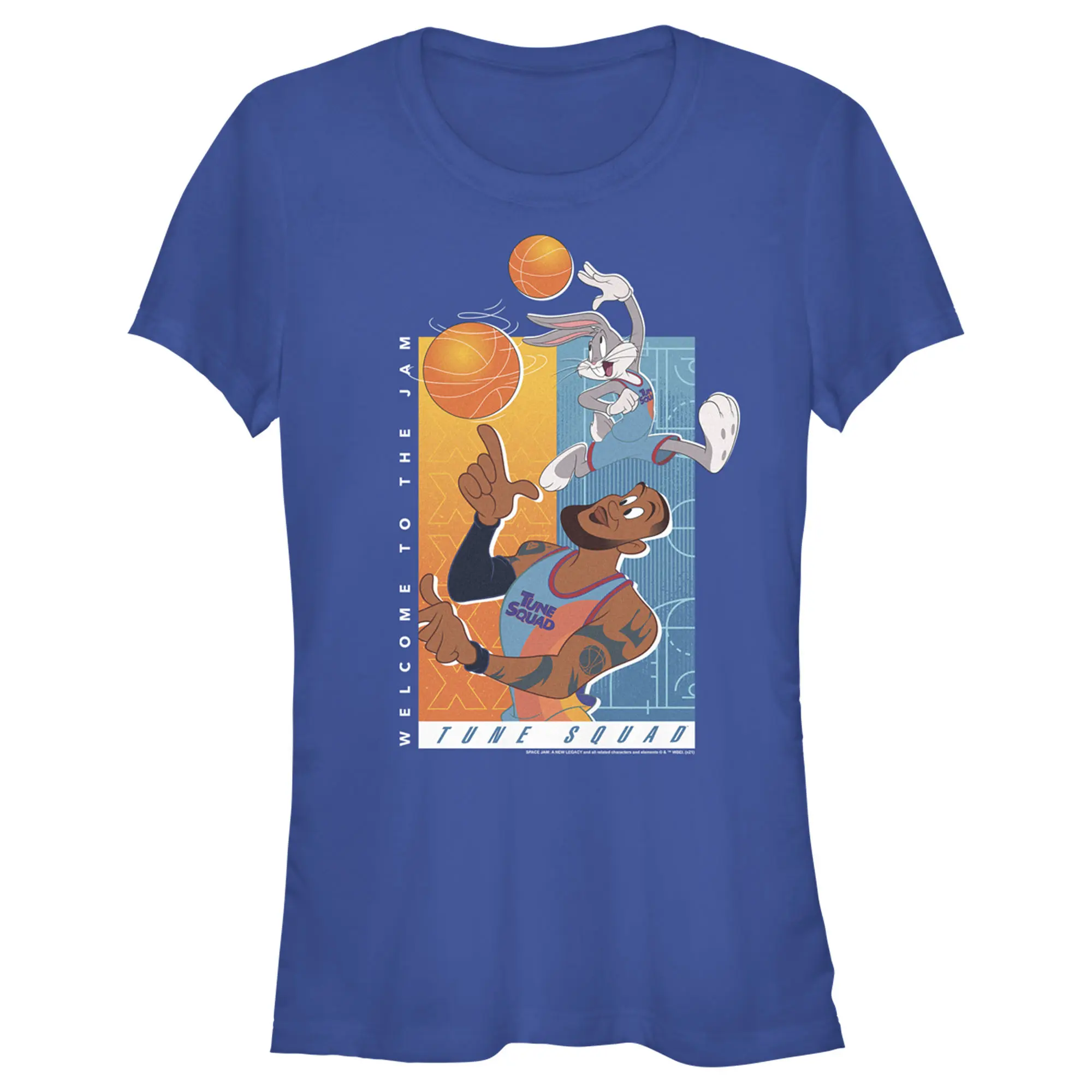 Juniors Womens Space Jam: A New Legacy Welcome to the Jam T-Shirt