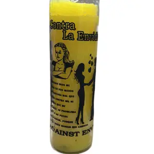 Against Envy Candle Contra La Envidia Spiritual Healing Ritual Candle for Personal Growth and Protection