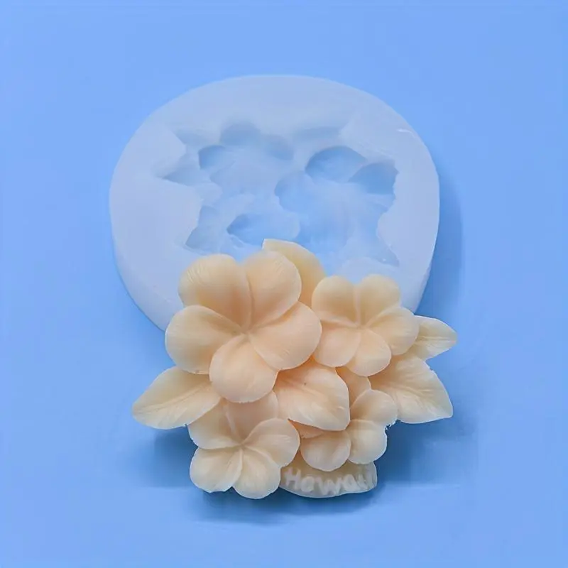 1pc BPA-Free Flexible Custom-Shaped Silicone Flower Mold - Baking Tins & Molds Bakeware Tool for Cake Decorating, Fondant Molding, Flowers-Themed BPA-Free Silicone Chocolate & Sweet Moulds DIY Desserts, Molds Chocolate & Sweet Moulds