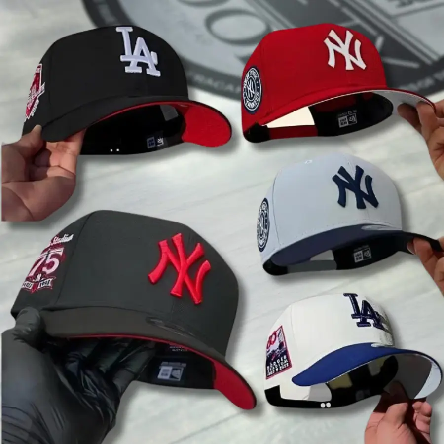 New Era NY Yankees LA Dodgers 9FORTY 59FIFTY Hats – MLB Premium Baseball Headwear, Adjustable & Fitted Construction, Classic Team Logo Embroidery, Modern Urban Streetwear, Retro Sports Fashion for Men & Women