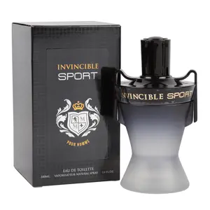 Invincible Sport Pour Homme Eau De Toilette Natural Spray Cologne for Men 100ml/3.4fl.oz. - Refreshing Fragrance for Men
